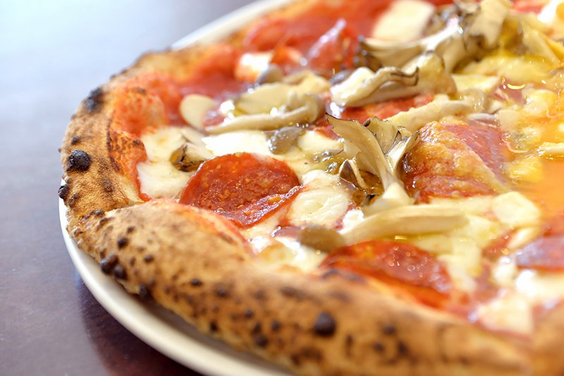 「Pizzeria Bel lino（ピッツェリア ベル・リーノ）」のピザ