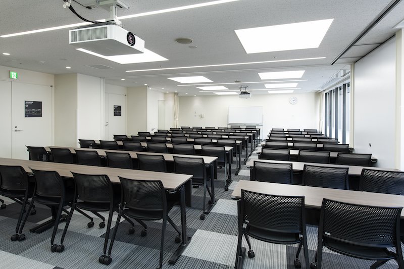 用途に合わせて異なる広さの会議室などが利用できる。写真は「会議室601・602」