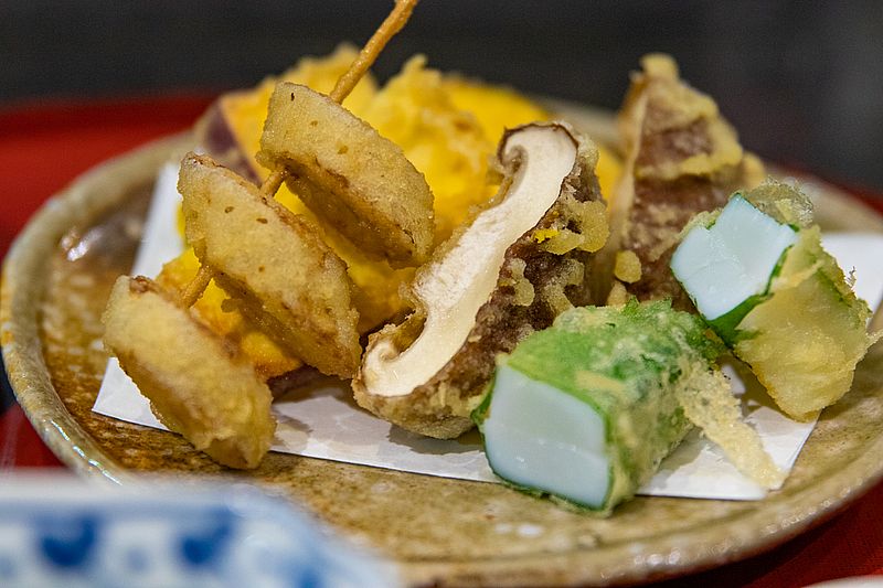 「天ぷら わかやま 立川本店」厳選した食材を使った揚げたての天ぷら